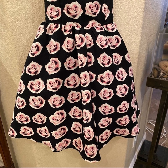 MISS BEHAVE Girls Floral Dress Size XLarge - Picture 4 of 9